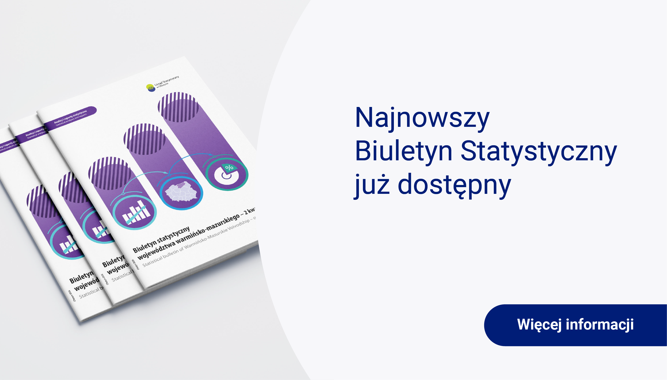 Najnowszy Biuletyn Statystyczny już dostępny, publikacja Biuletyn statystyczny województwa warmińsko-mazurskiego – 2 kwartał 2026 r.
