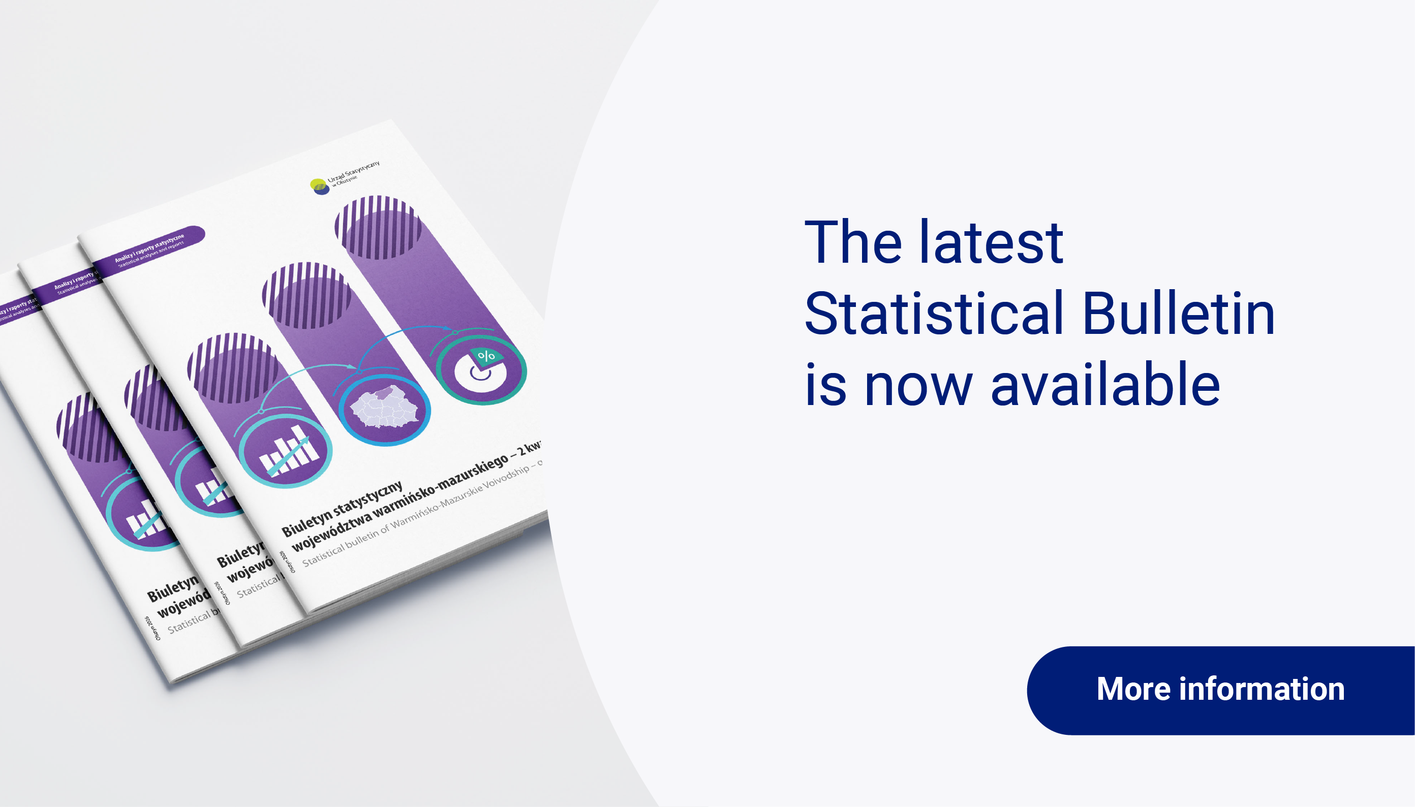 The latest Statistical Bulletin is now available, publication Statistical bulletin of Warmińsko-Mazurskie Voivodship – quarter 2/2026