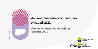 Powiększ obraz: Okładka publikacji pt. Województwo warmińsko-mazurskie w liczbach 2022